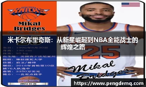 米卡尔布里奇斯：从新星崛起到NBA全能战士的辉煌之路